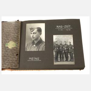 Dienstzeitalbum Reichsarbeitsdienst und Westfront