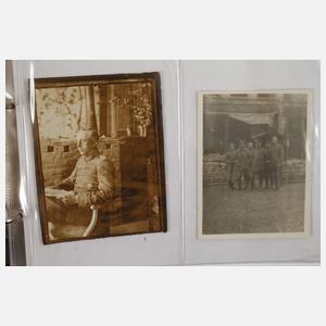 Konvolut Fotos und Feldpost 1. Weltkrieg