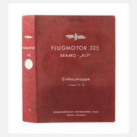 Einbaumappe Flugmotor 325, Bramo Alf111