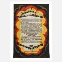 Plakat Großdeutsche Volkspartei111