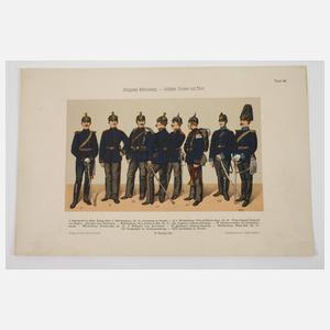 Konvolut Uniformtafeln