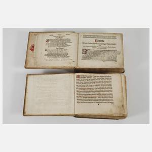 Zwei Wappenbücher 1656 und 1657