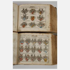 Zwei Wappenbücher 1656 und 1657