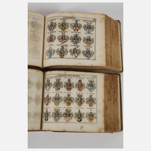 Zwei Wappenbücher 1656 und 1657