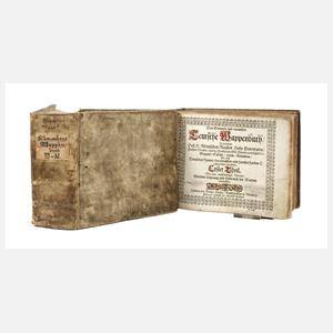 Zwei Wappenbücher 1656 und 1657