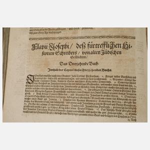 Jüdische Historie Flavius Josephi 1687