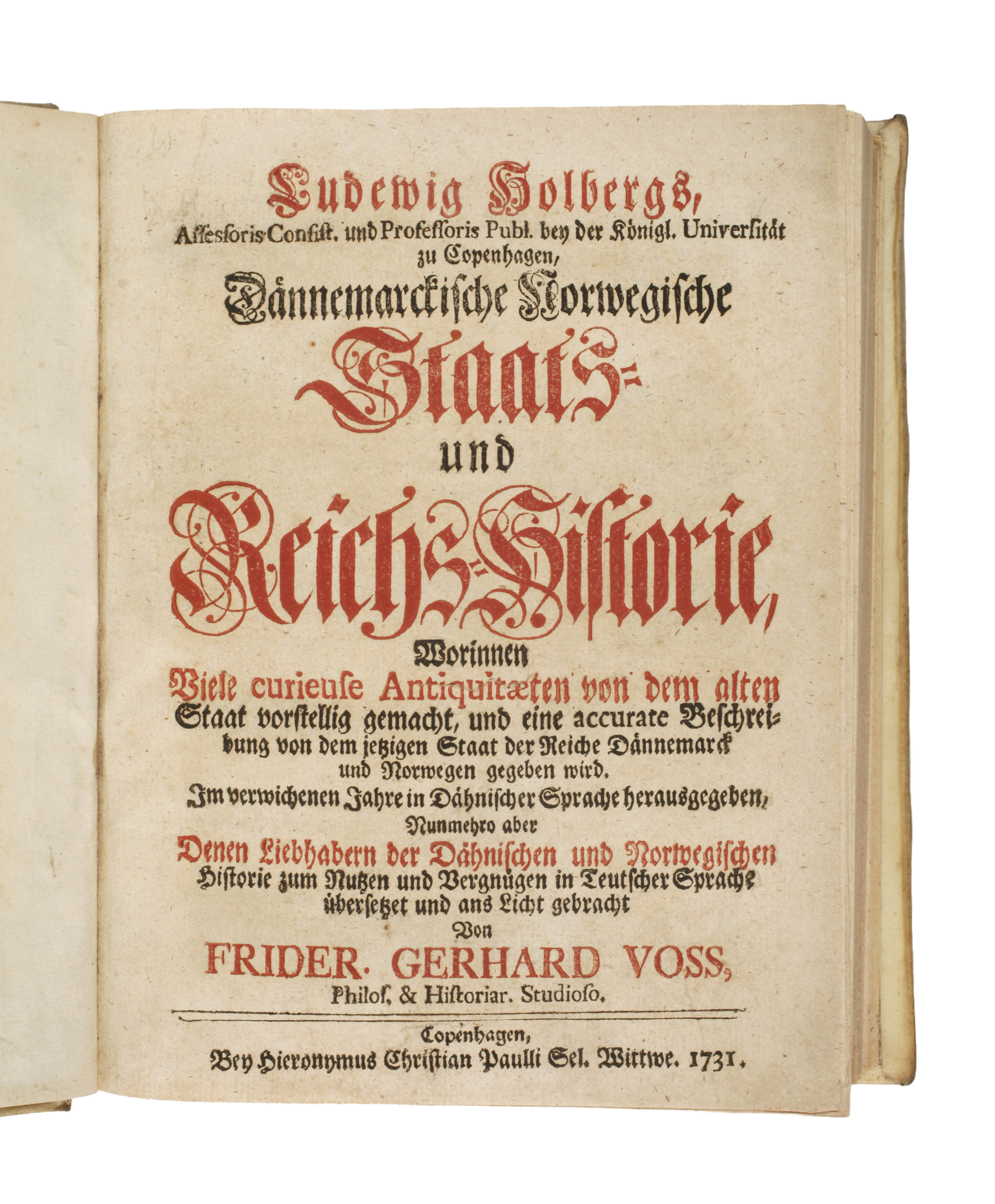 Holbergs Staatshistorie 1731
