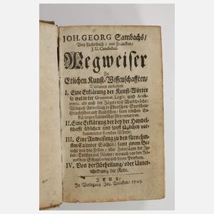 Sambachs Wegweiser 1705