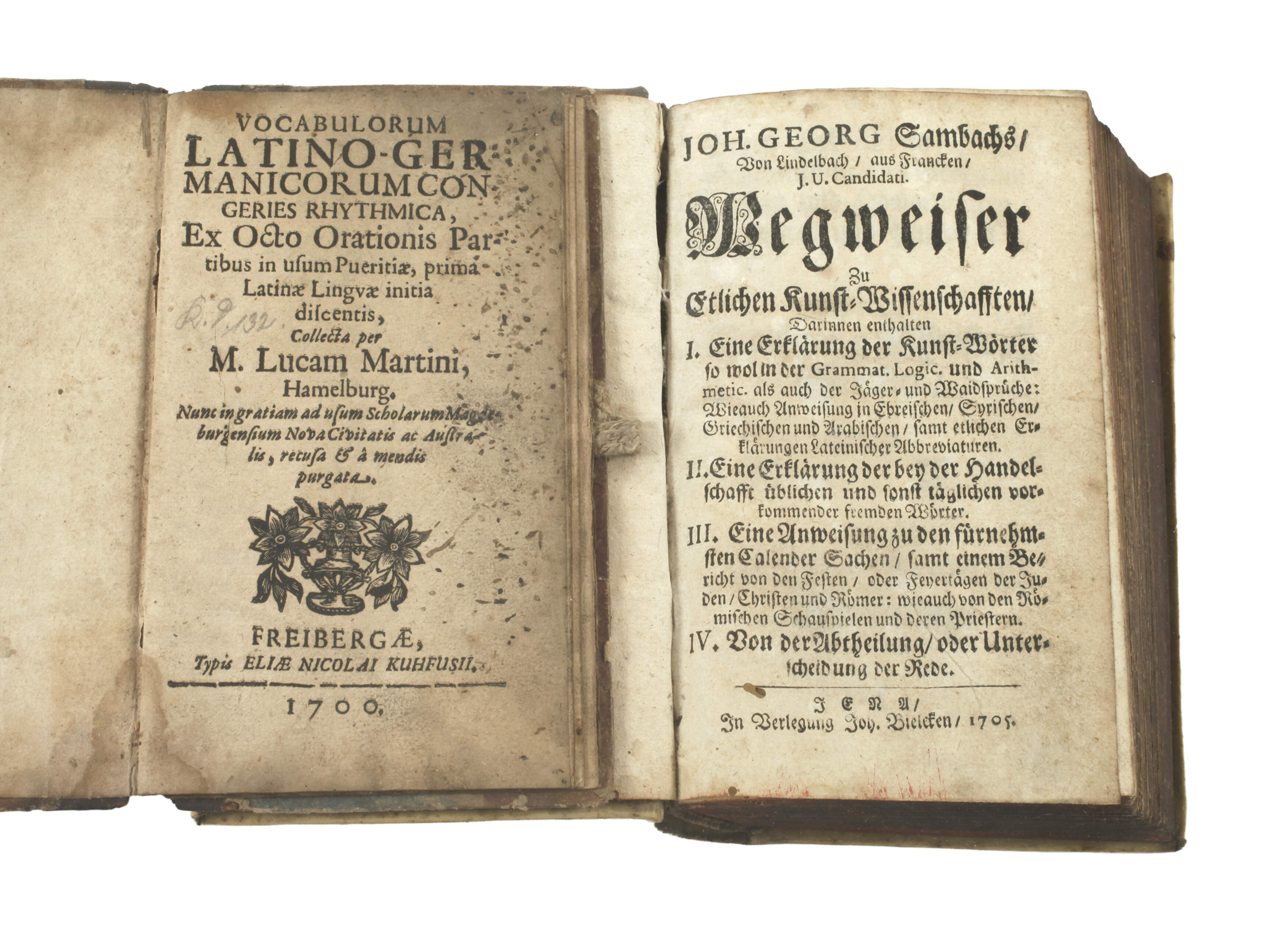 Sambachs Wegweiser 1705