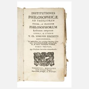 Institutiones Philosophicae ad faciliorem Veterum