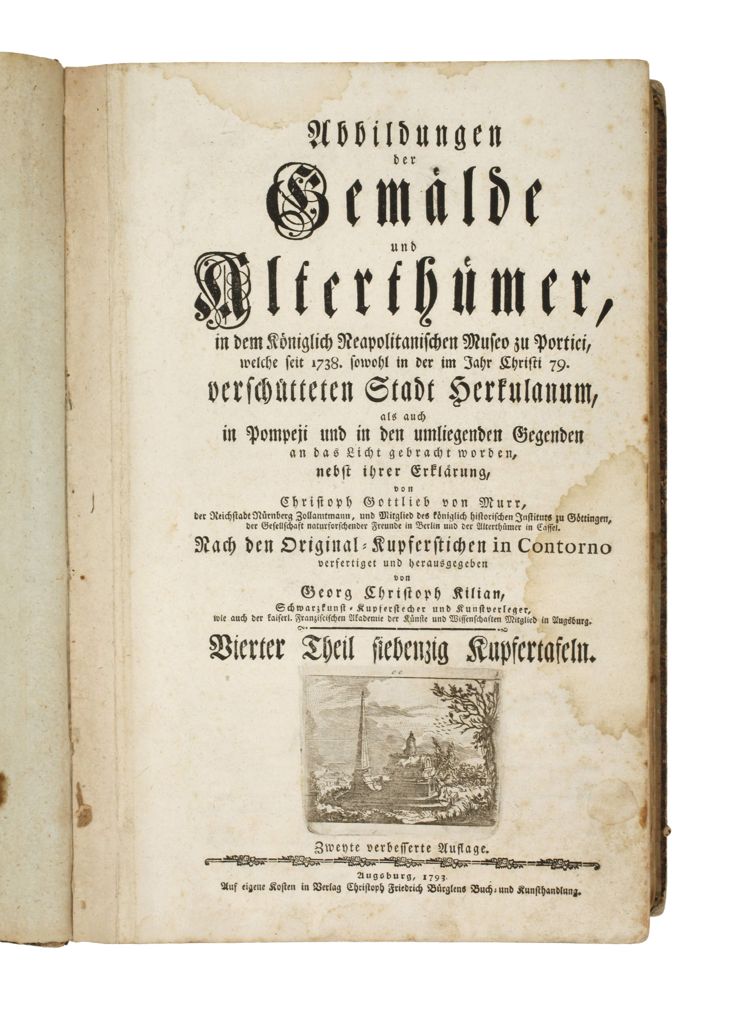 Abbildungen der Alterthümer Herkulanum 1793