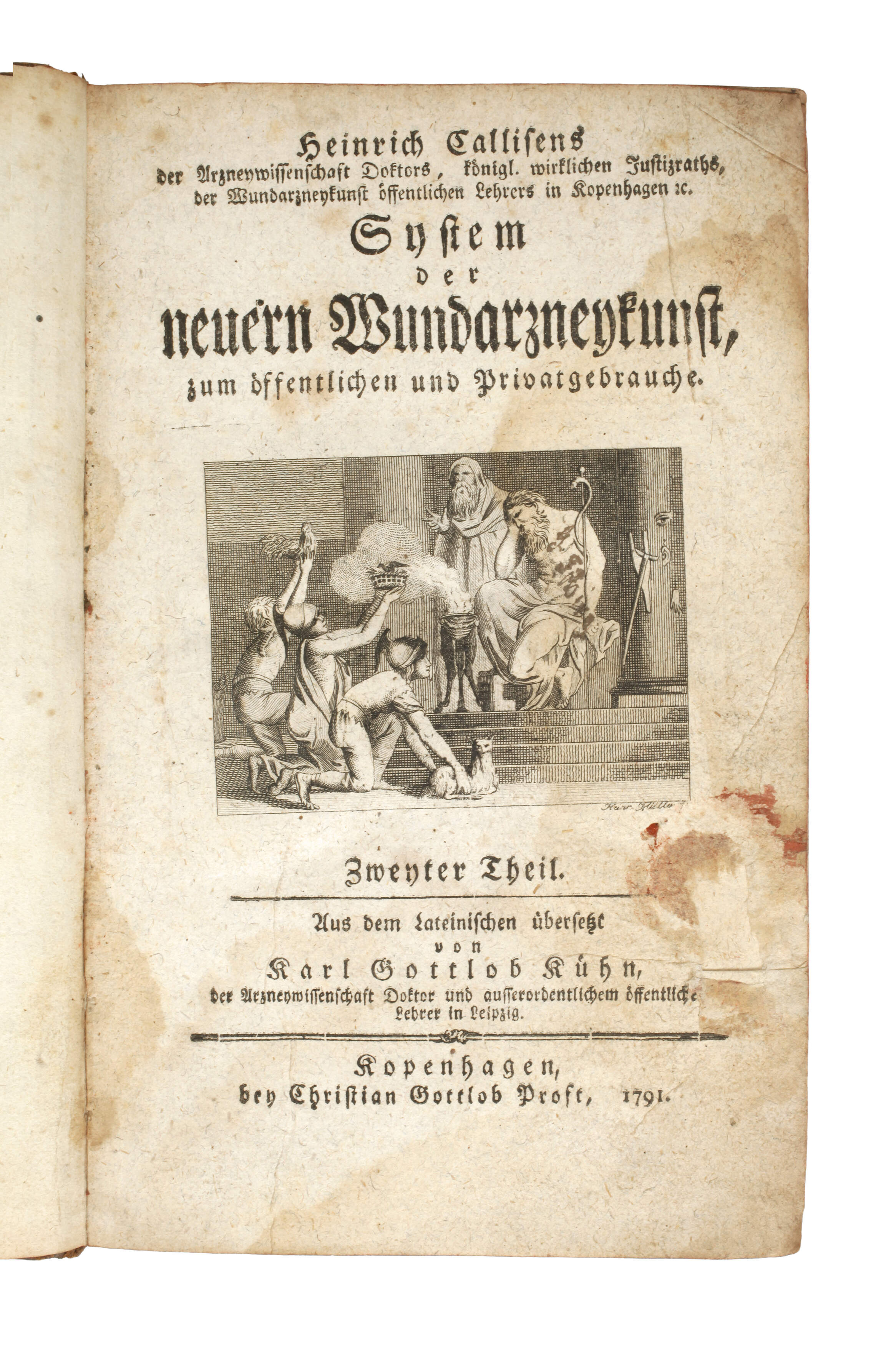 System der neuern Wundarzneykunst 1791