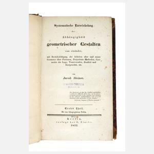 Jacob Steiner, Systematische Entwickelung
