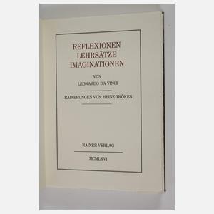 da Vinci, Reflexionen, Lehrsätze, Imaginationen