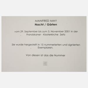 Manfred May, Nacht/Gärten