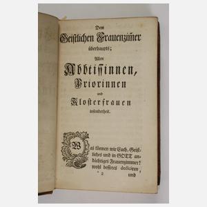 Konvolut religiöse Bücher 17./18. Jh.