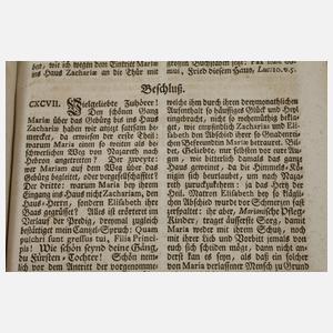 Vier Bücher 18. Jh.