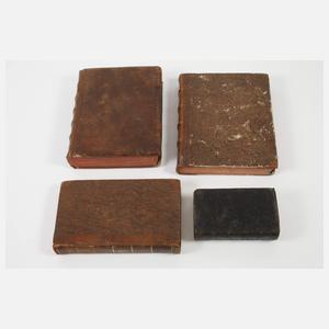 Vier Bücher 18. Jh.