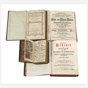 Vier Bücher 18. Jh.
