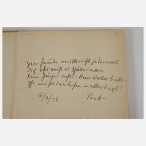 Sammlung Widmungsexemplare Joachim Ringelnatz