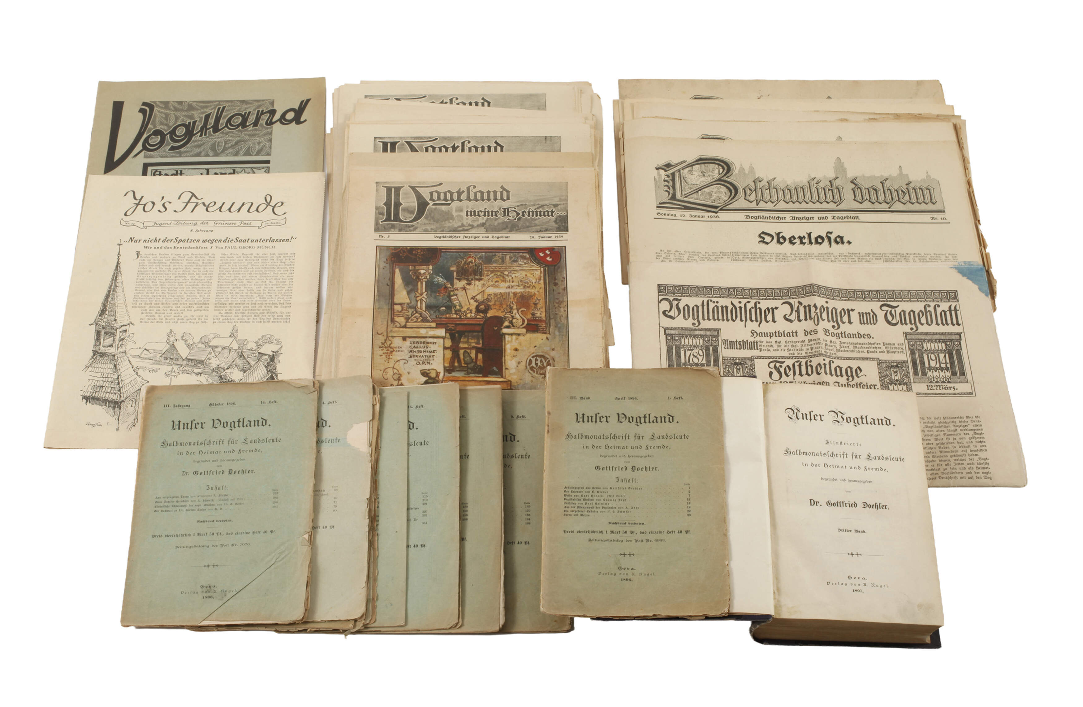 Konvolut Zeitschriften Vogtland