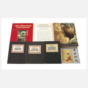 Konvolut Fachliteratur Asien