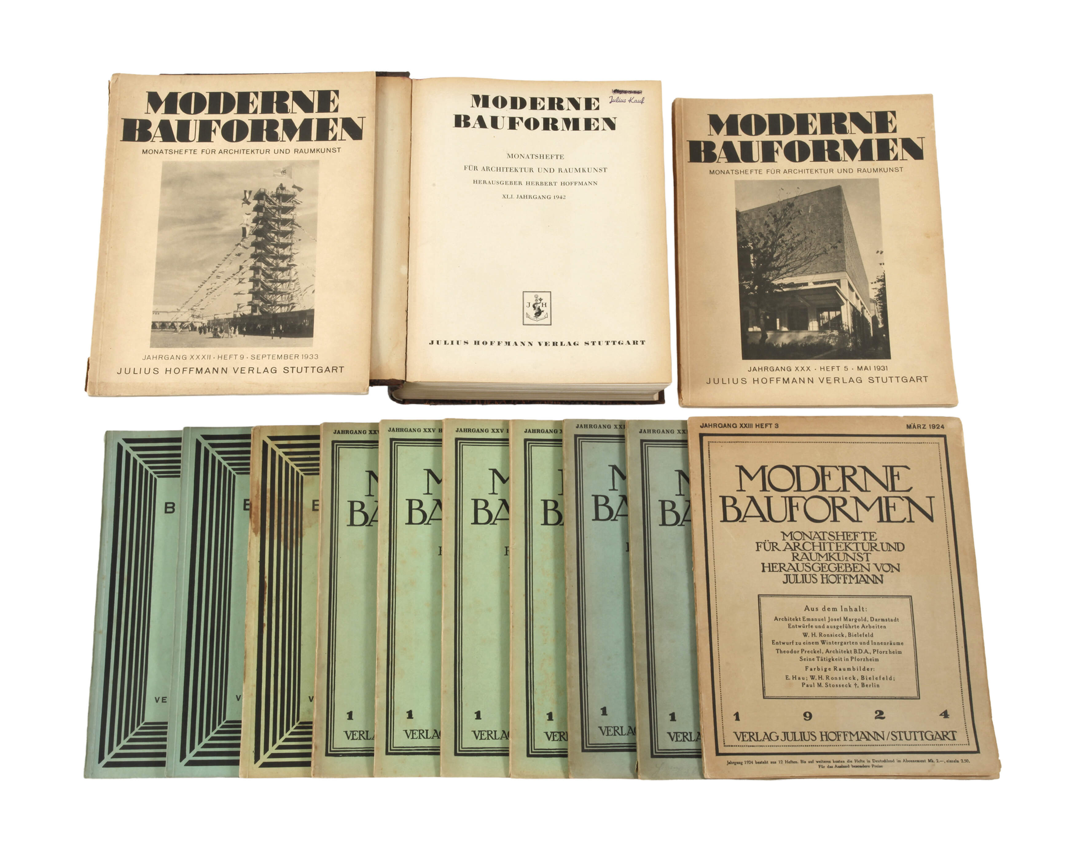 Moderne Bauformen