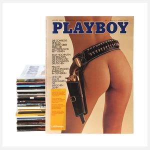 Konvolut Playboy-Hefte