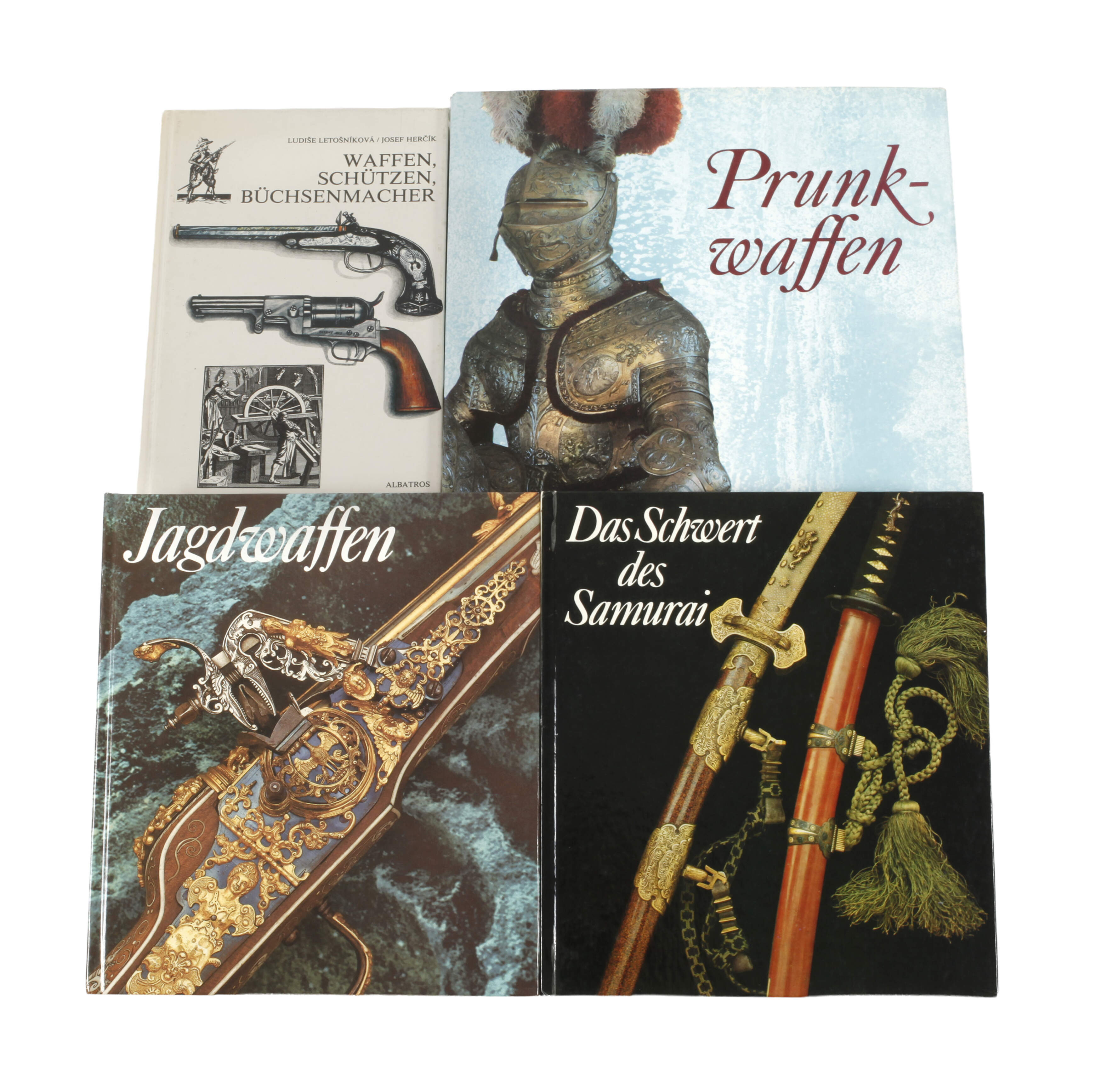 Konvolut Fachliteratur Jagd- und Blankwaffen