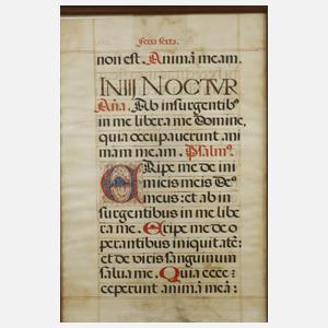 Antiphonarblatt