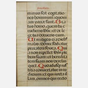 Antiphonarblatt