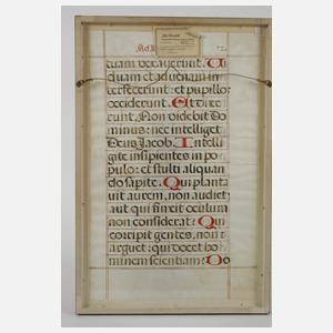 Antiphonarblatt