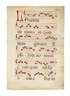 Doppelseitiges Antiphonarblatt
