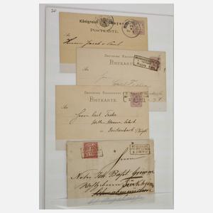Briefmarkensammlung Kolonien und Deutsches Reich