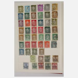 Briefmarkensammlung Kolonien und Deutsches Reich