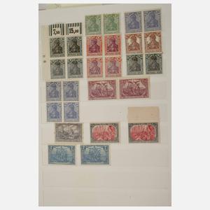 Briefmarkensammlung Kolonien und Deutsches Reich