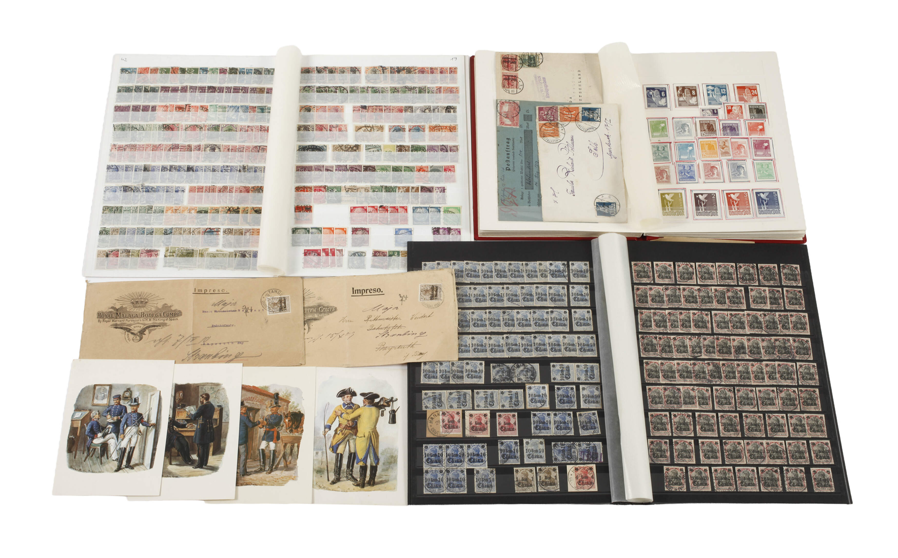 Briefmarkensammlung Kolonien und Deutsches Reich