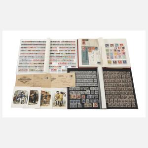 Briefmarkensammlung Kolonien und Deutsches Reich