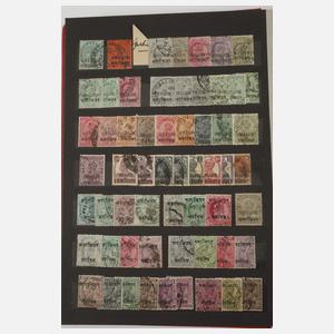 Briefmarkensammlung Britisch-Indien