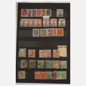 Briefmarkensammlung Britisch-Indien