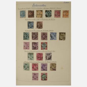 Briefmarkensammlung Britisch-Indien