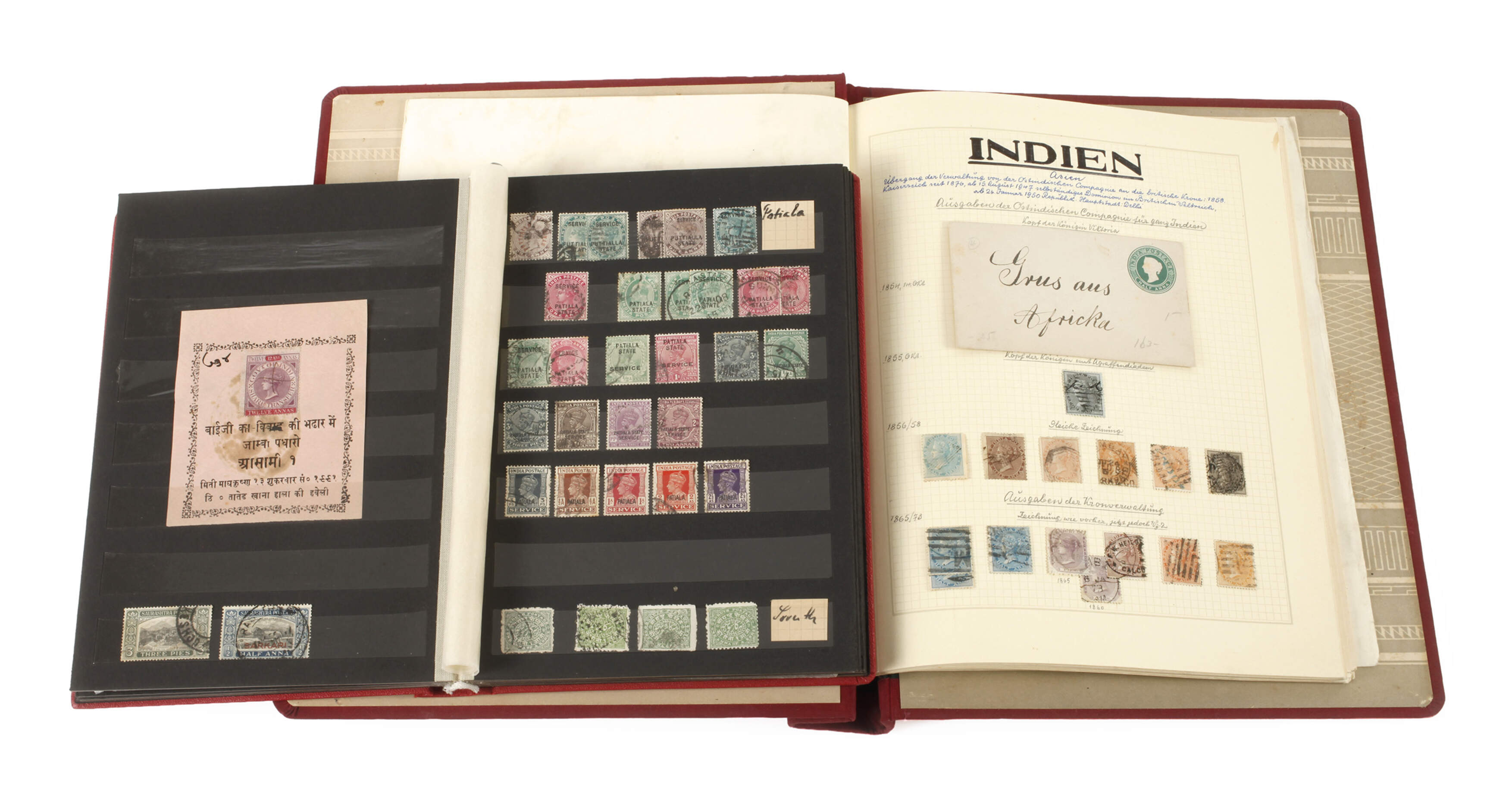 Briefmarkensammlung Britisch-Indien