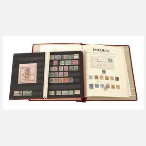Briefmarkensammlung Britisch-Indien