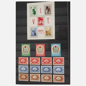 Briefmarkensammlung Ungarn