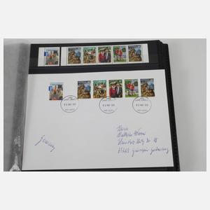 Konvolut Briefmarken Welt und Belege