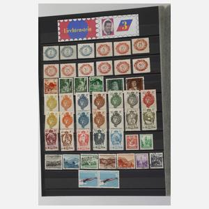 Konvolut Briefmarken Welt und Belege