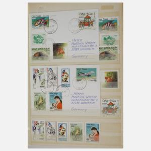 Konvolut Briefmarken Welt und Belege