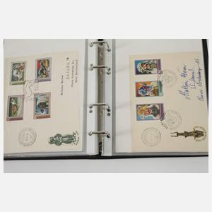 Konvolut Briefmarken Welt und Belege