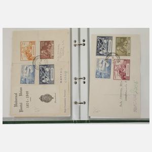Konvolut Briefmarken Welt und Belege