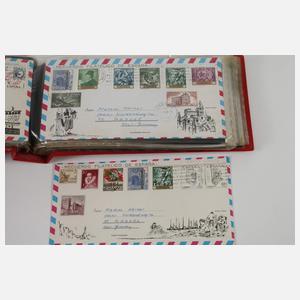 Konvolut Briefmarken Welt und Belege